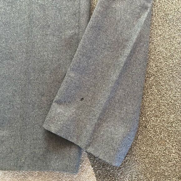 Neiman Marcus Sz 10 100% Wool Micro Houndstooth Trousers - Picture 4 of 9